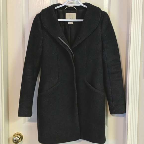 Aritzia | Wilfred Cocoon Coat 🖤 - Picture 3 of 10